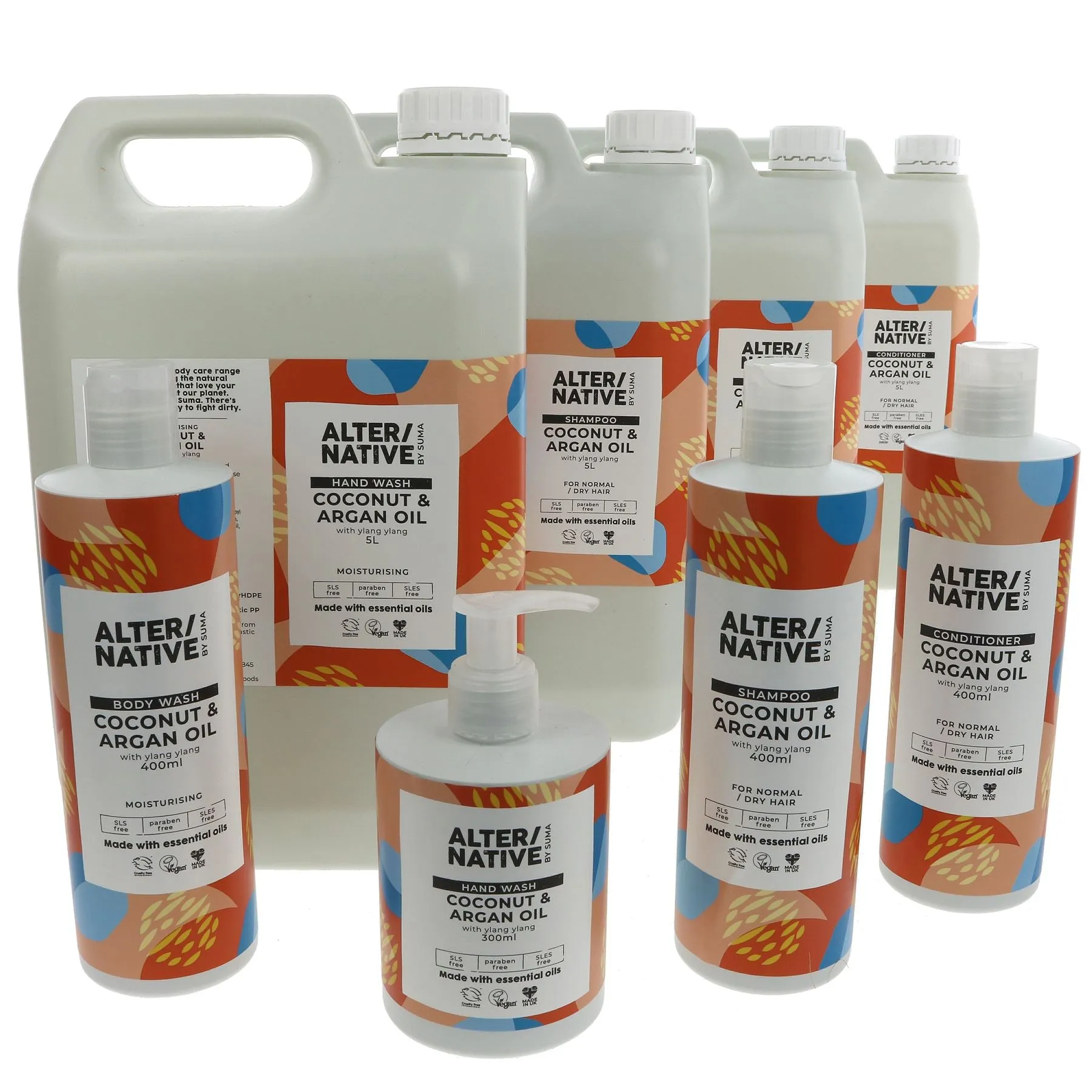 Alter/Native | Shampoo - Coconut & Argan Oil - Normal/dry hair | 5l