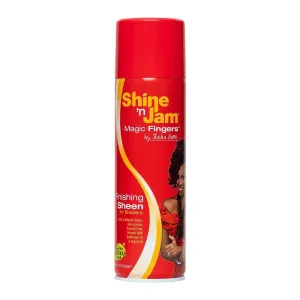 Ampro Shine 'N Jam Magic Fingers Sheen Spray For Braiders 11.5oz