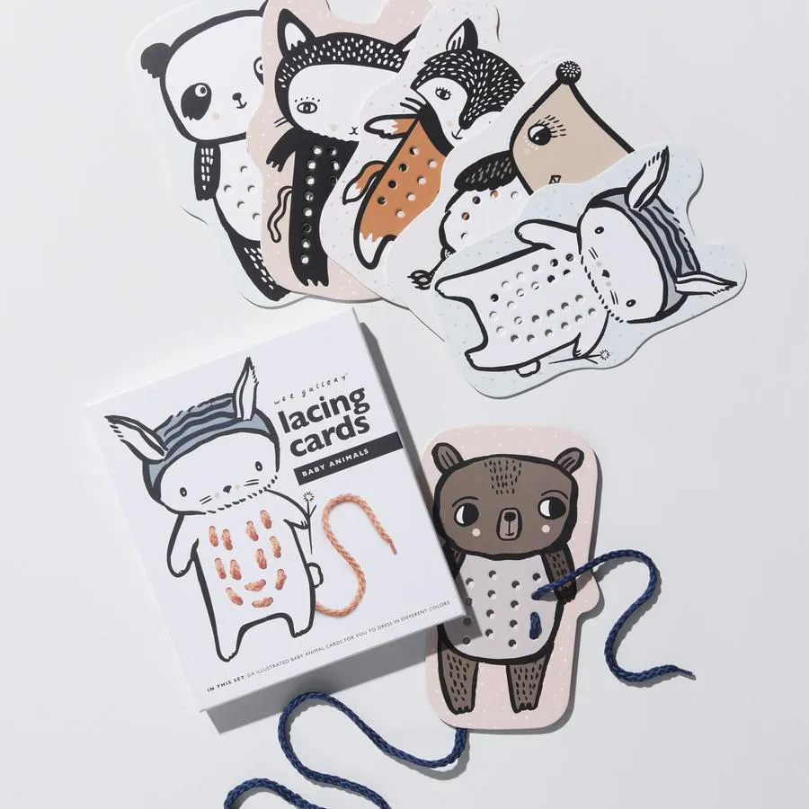 Animal Lacing Cards