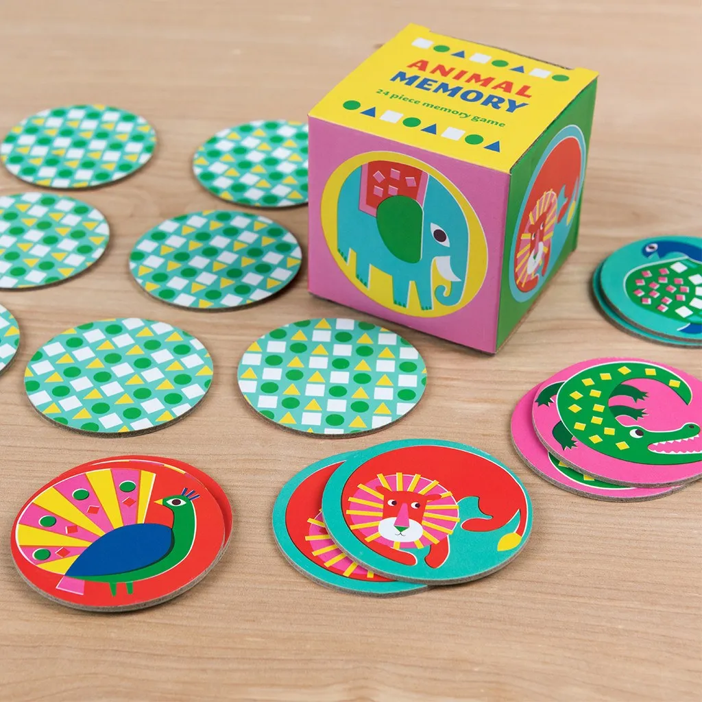 ANIMAL MEMORY GAME (24 PIECES)