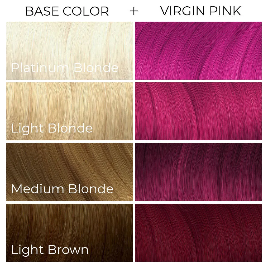 Arctic Fox Hair Colour Virgin Pink 236ml