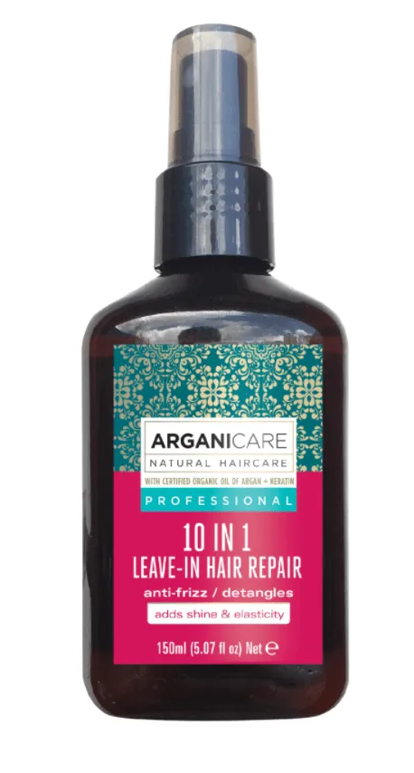 Arganicare - Keratine - Spray réparateur 10 en 1 sans rinçage - 150 ml