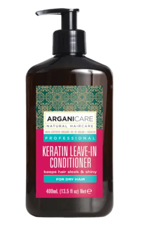 Arganicare - Kératine - Après-Shampoing réparateur sans rinçage - 400 ml (Collection anti-gaspi)