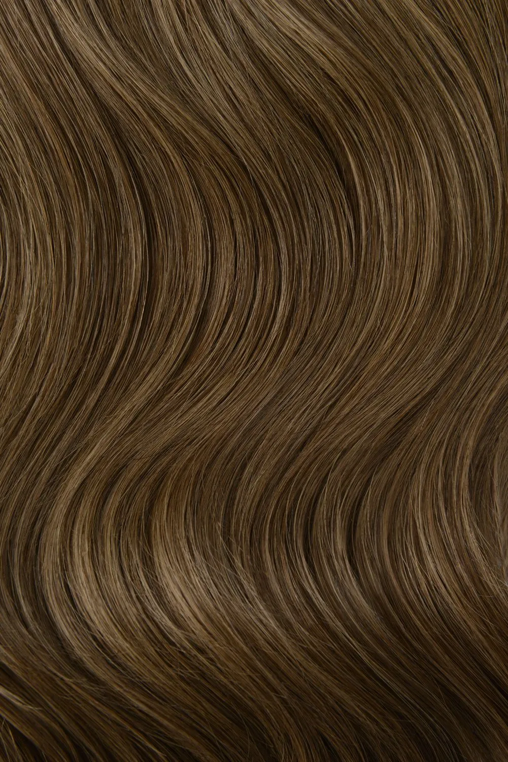 Ash Brown (#9) Double Wefted Full Head Clip In Hair Extensions