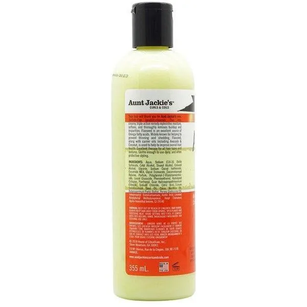 Aunt Jackie's Curls & Coils Flaxseed Recipes Purify Me Moisturizing Co-Wash Cleanser 355ml