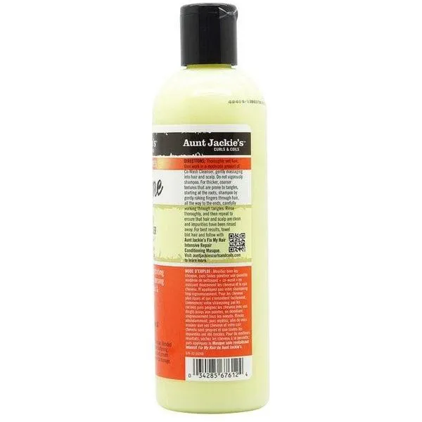 Aunt Jackie's Curls & Coils Flaxseed Recipes Purify Me Moisturizing Co-Wash Cleanser 355ml