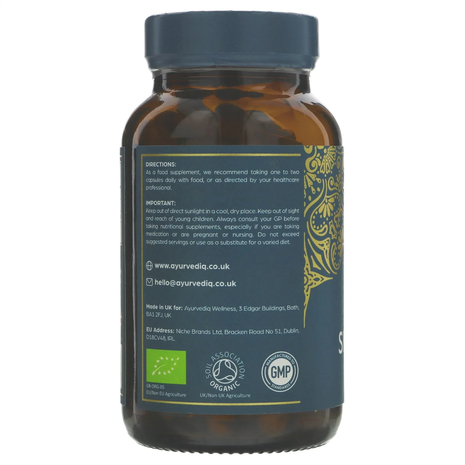Ayurvediq Wellness | Organic Shatavari | 120 capsules