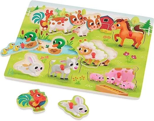 B. Wooden Puzzle - Farm Animal