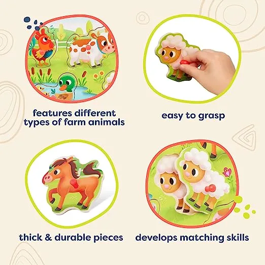 B. Wooden Puzzle - Farm Animal