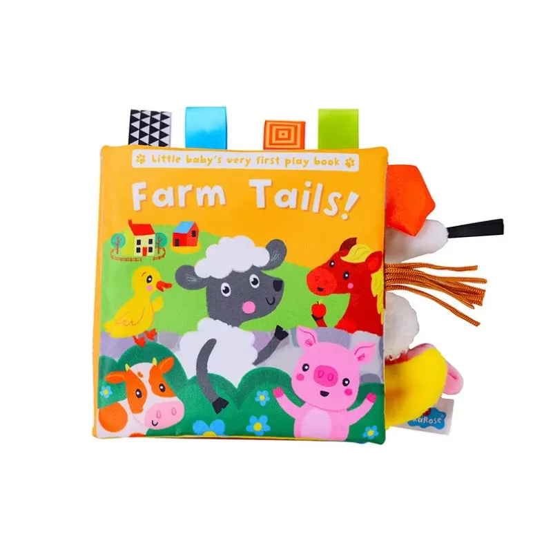 Baby Crinkle Books - Animal Tails