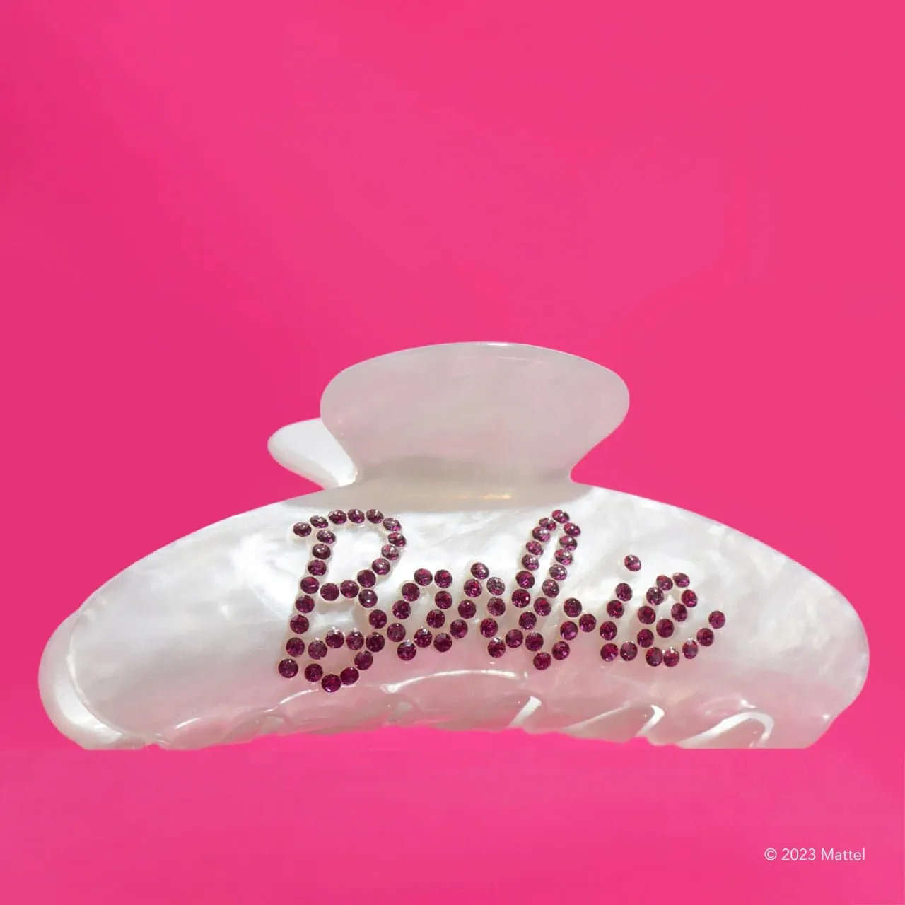 Barbie x Kitsch Rhinestone Claw Hair Clip