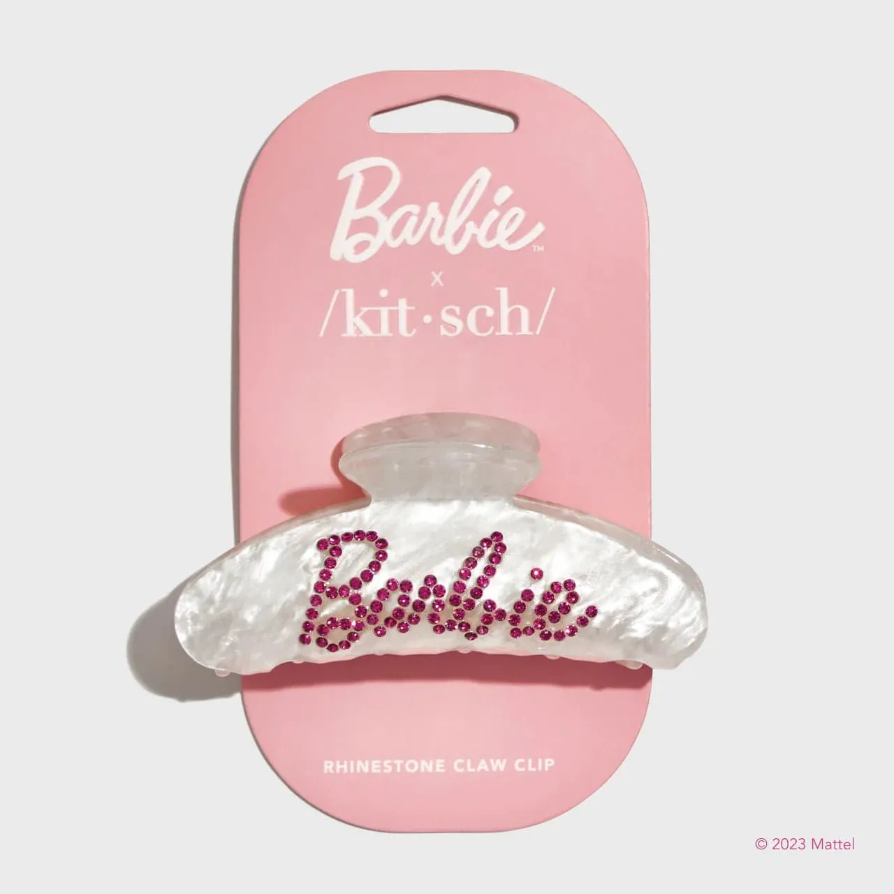 Barbie x Kitsch Rhinestone Claw Hair Clip