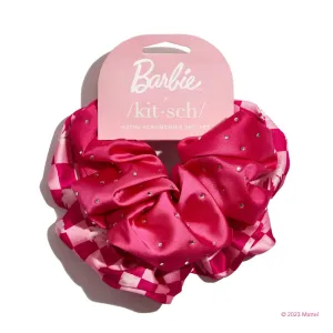 Barbie x Kitsch Satin Brunch Scrunchies Set