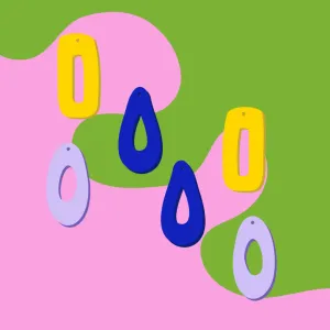 Basics Duo - Little Loops - 3 shapes  - Mixed Colour Set