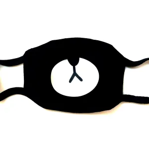 Bear Face Mask with Animal Design