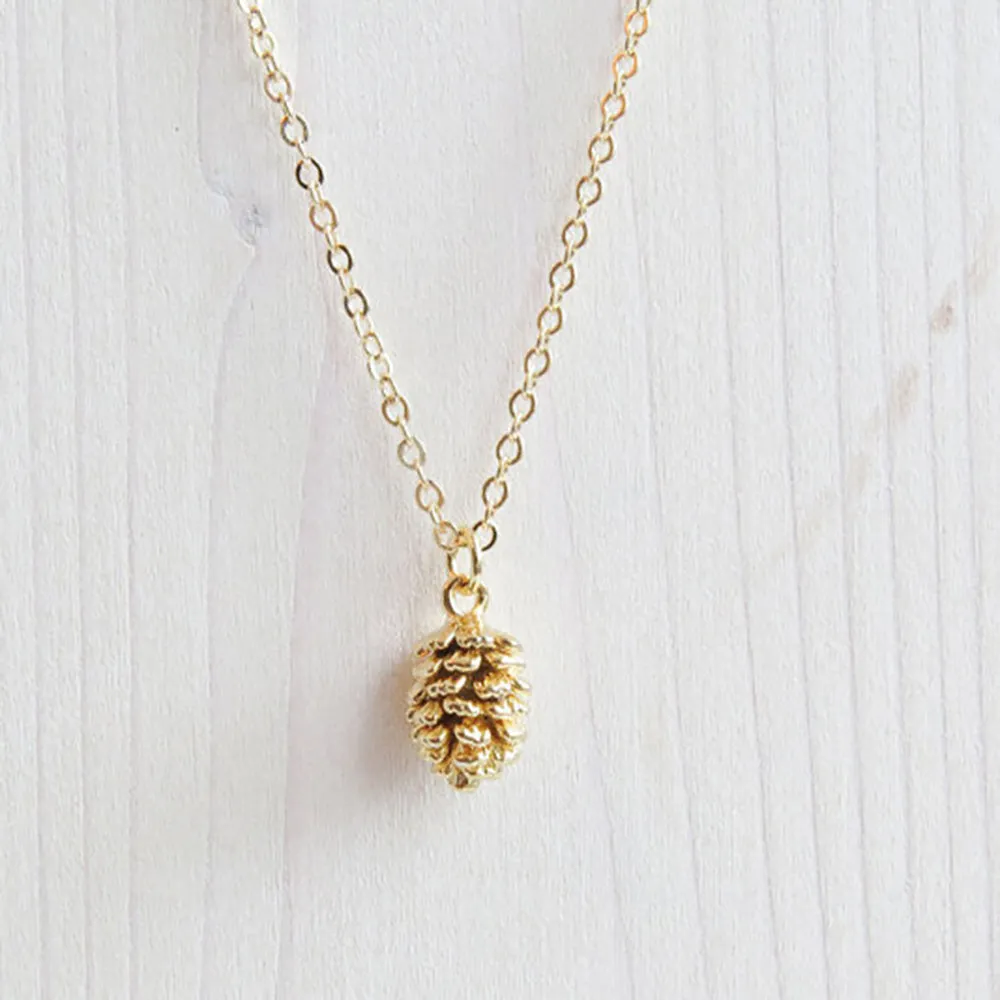 Beautiful Acorn Necklaces Pendants Plants Fashion Simple Jewelry