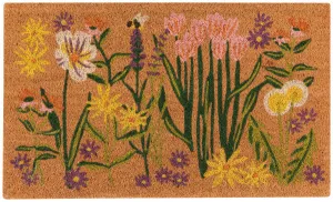 Bees & Blooms Door Mat
