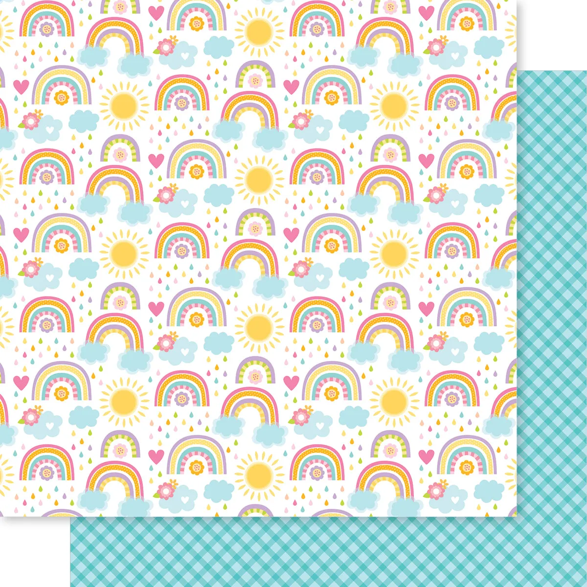 Bella Blvd - Just Because Collection - 12x12 Single Sheets - A Great Day / BB2876
