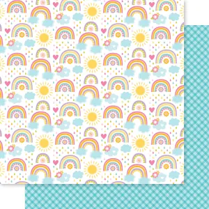 Bella Blvd - Just Because Collection - 12x12 Single Sheets - A Great Day / BB2876