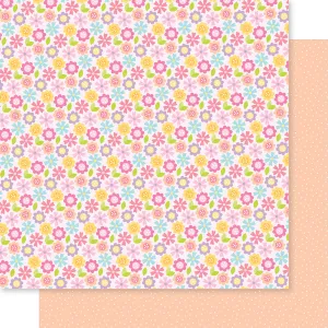 Bella Blvd - Just Because Collection - 12x12 Single Sheets - Bloomin' Beauties / BB2875