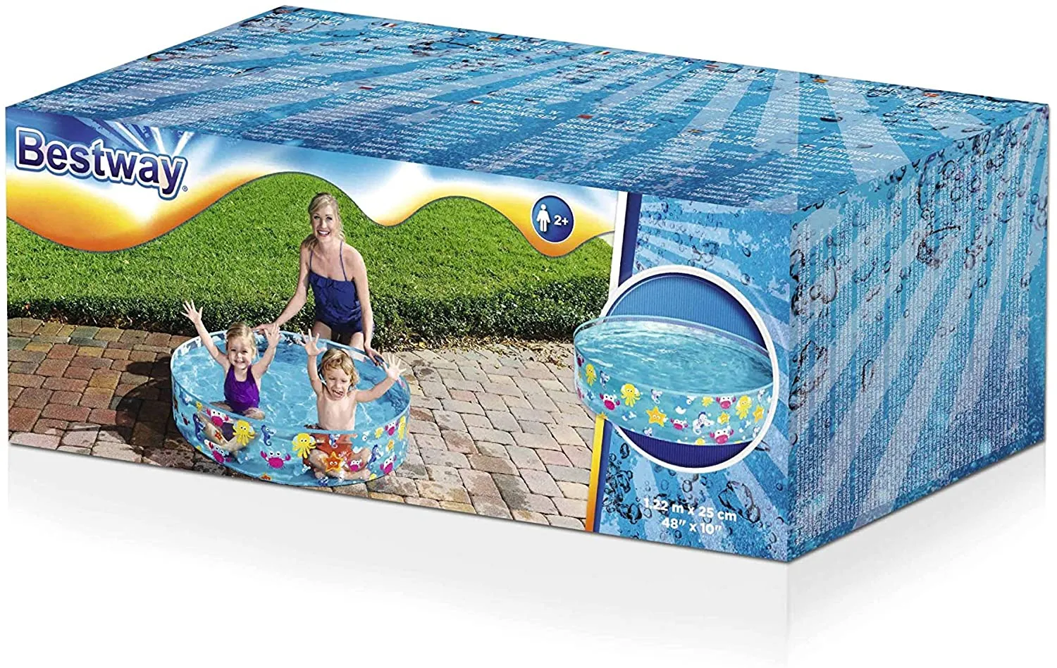 Bestway Fill-N-Fun Paddling Pool - 48 x 10 Inches