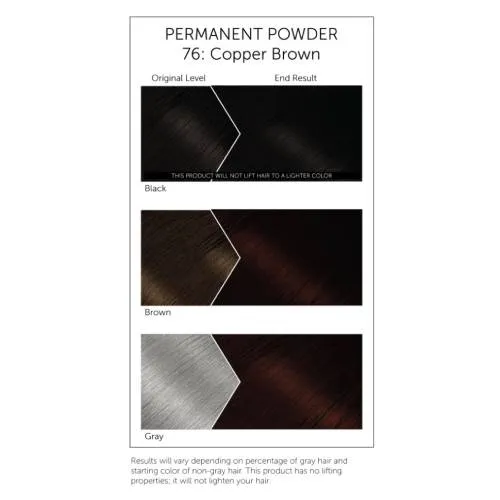 Bigen© Permanent Powder Hair Color 76 Copper Brown