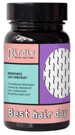 Birdie - Best Hair Day - Compléments Alimentaires "Renforce les cheveux" - 10.8g