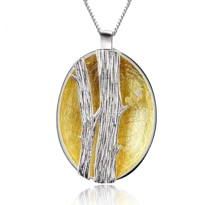 Birds on Branches Pendant