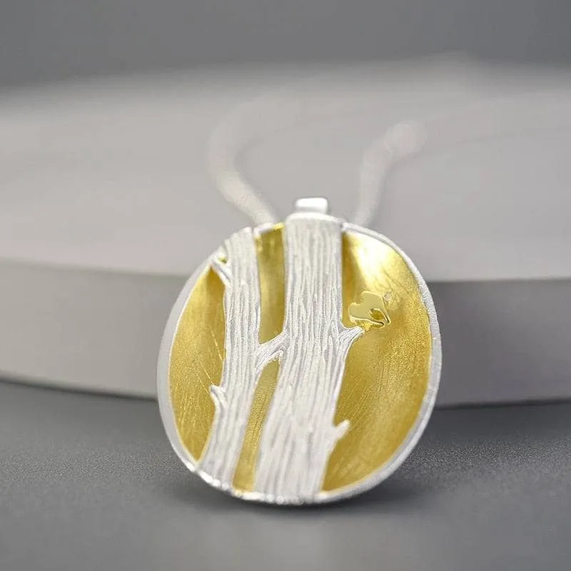 Birds on Branches Pendant