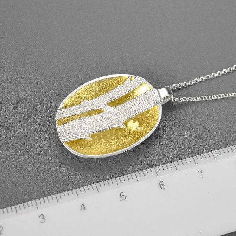 Birds on Branches Pendant