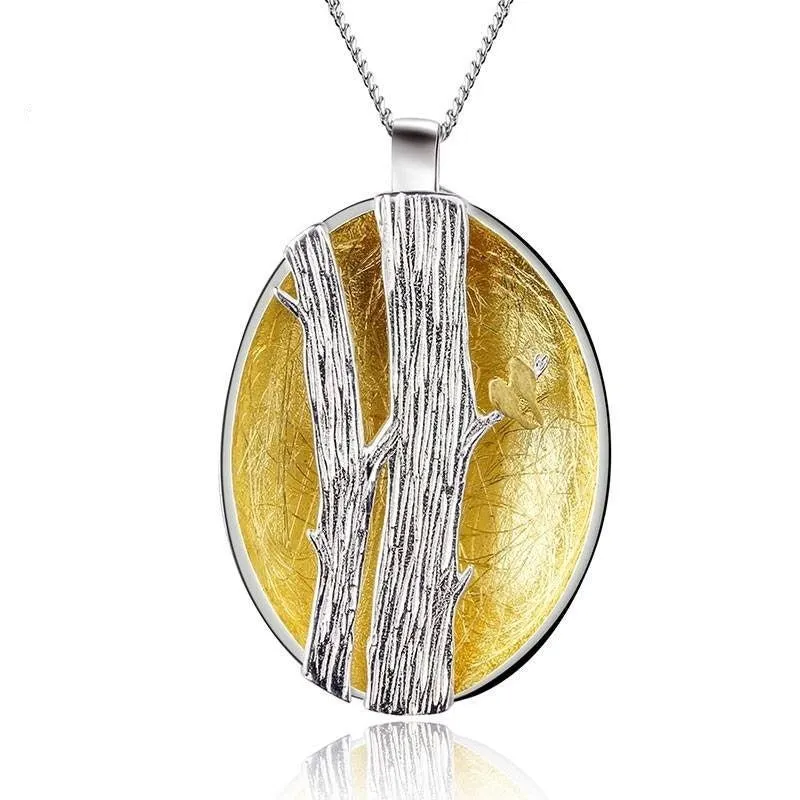 Birds on Branches Pendant