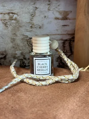 Black Cherry Merlot Hanging Car Freshener Diffuser