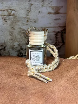 Black Raspberry   Vanilla Hanging Car Freshener Diffuser