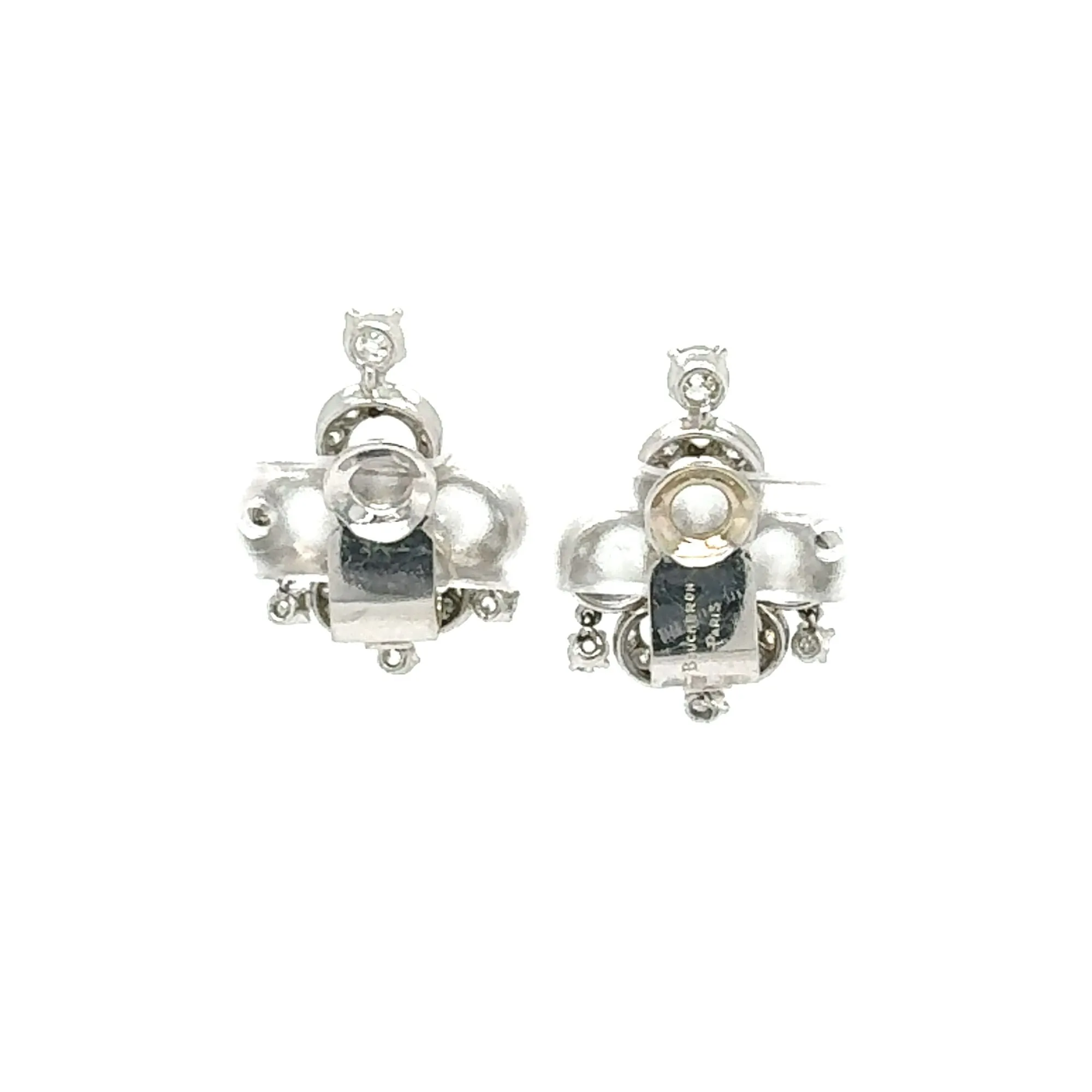 Boucheron Diamond Clip Earrings