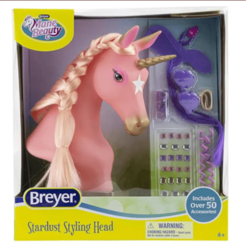 Breyer Toys Mane Beauty Styling Head Stardust Unicorn