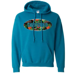 California Tropical Flowers Logo Sweatshirt Hoodie