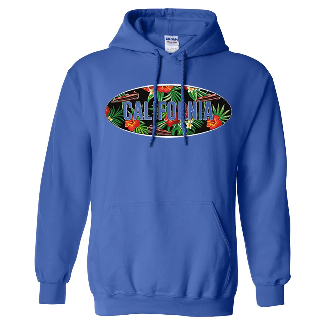 California Tropical Flowers Logo Sweatshirt Hoodie