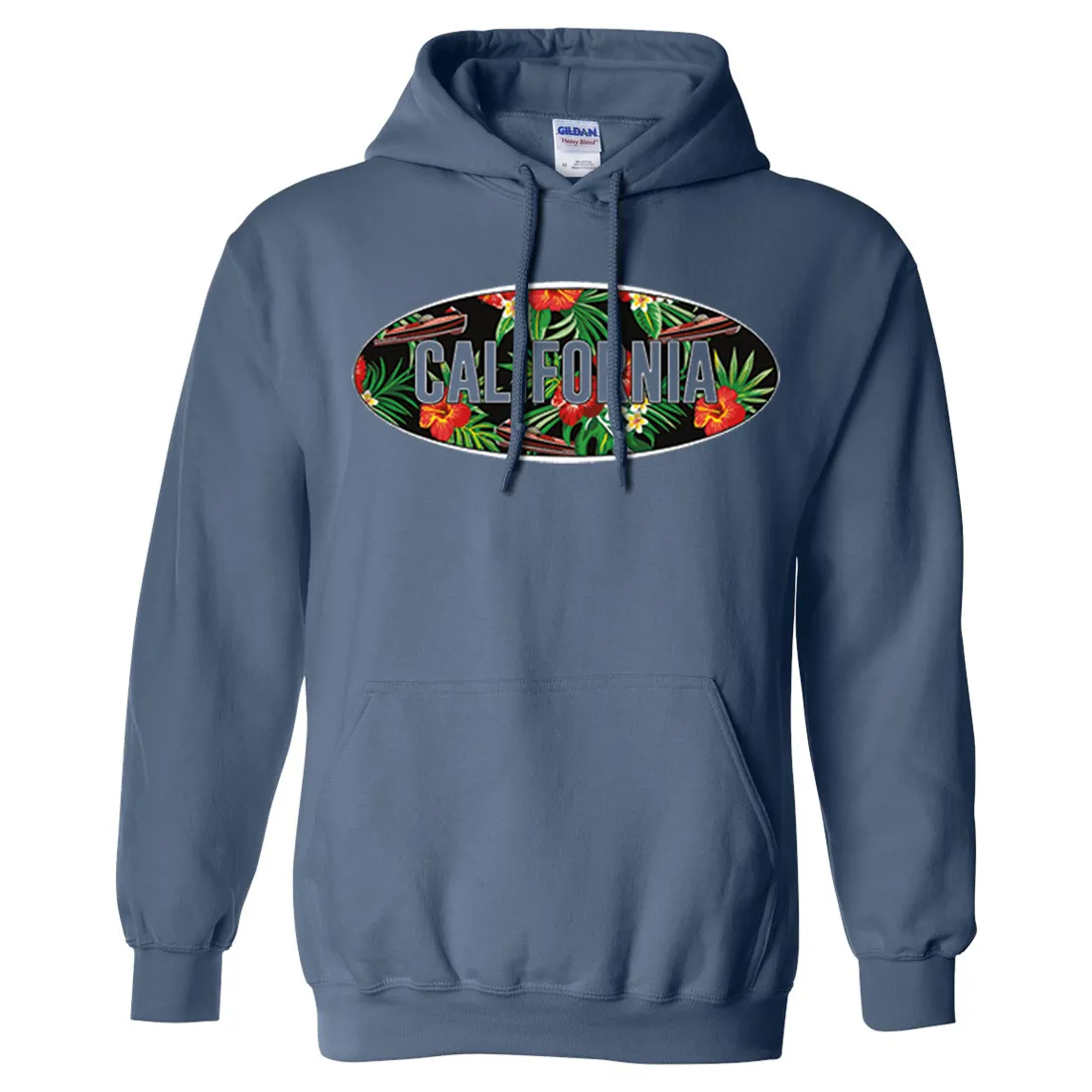 California Tropical Flowers Logo Sweatshirt Hoodie