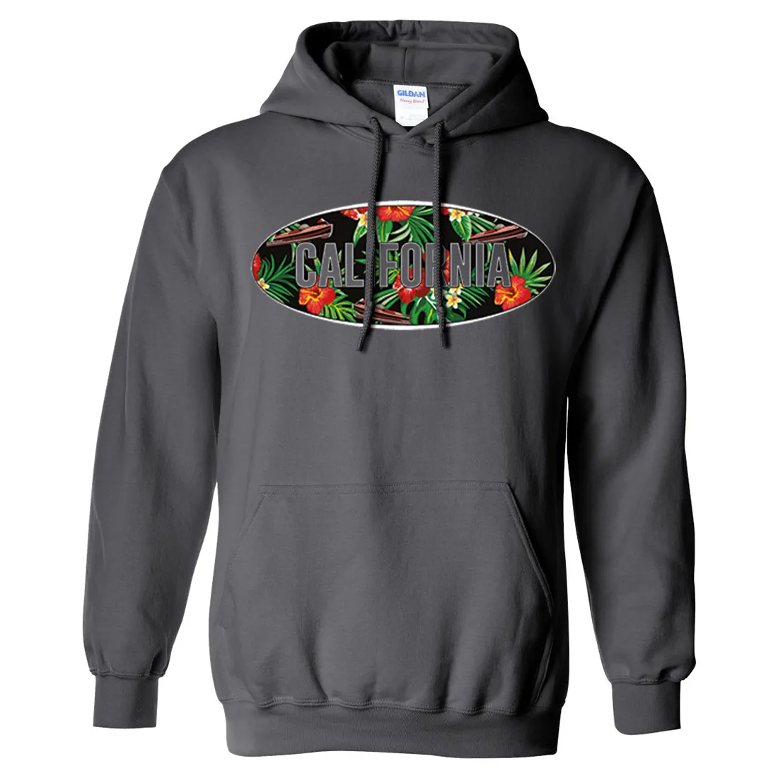 California Tropical Flowers Logo Sweatshirt Hoodie
