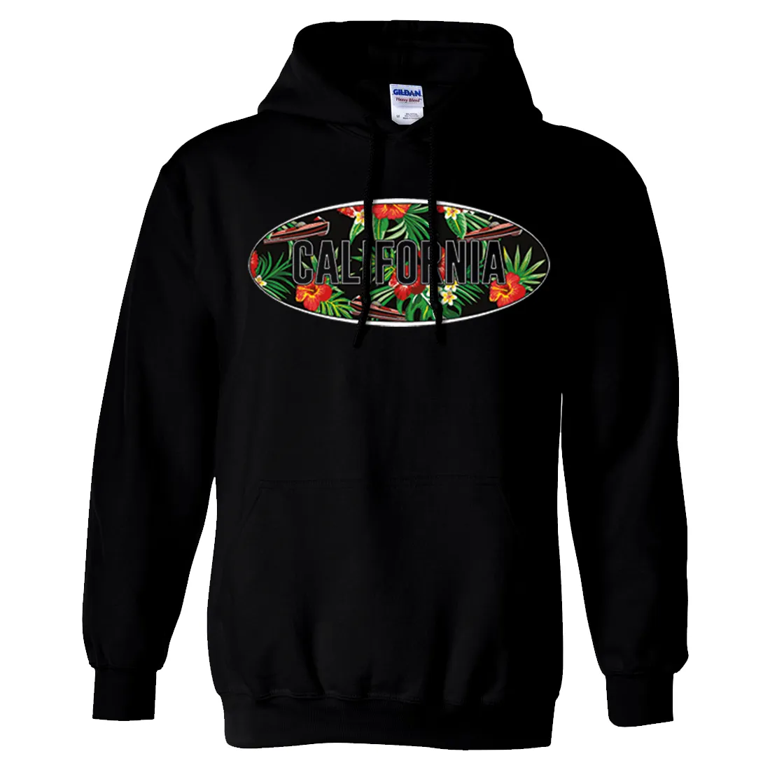 California Tropical Flowers Logo Sweatshirt Hoodie