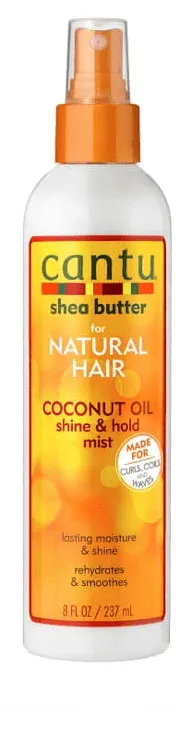 Cantu - Natural Hair - Brume capillaire brillance & maintien "coconut oil" - 237ml