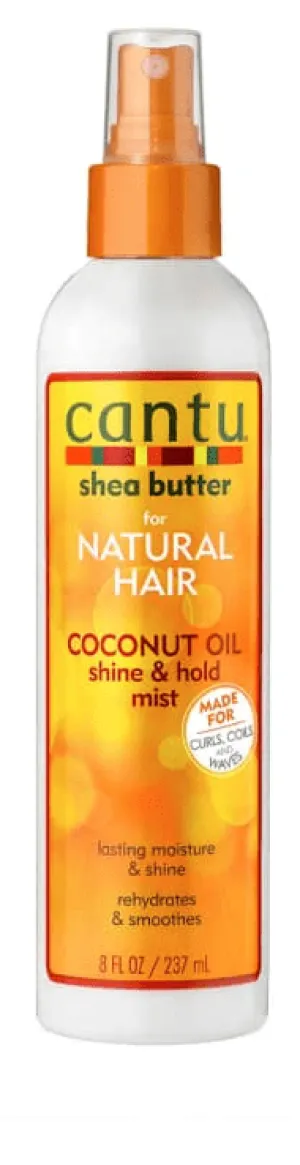 Cantu - Natural Hair - Brume capillaire brillance & maintien "coconut oil" - 237ml