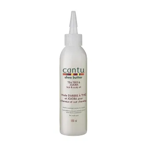 Cantu - Shea Butter - Huile pour cheveux & cuir chevelu "Tea Tree & Jojoba" - 180ml