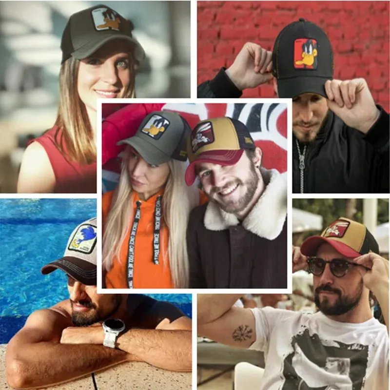 Casquette Motard fun Cartoon - Bugs Bunny Kaki