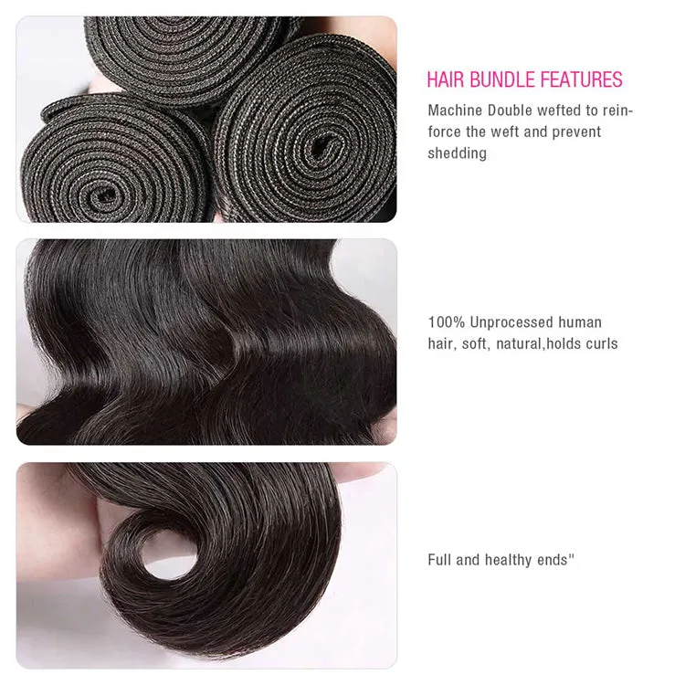 CEXXY Luxury Series Virgin Hair Body Wave Bundle Deal