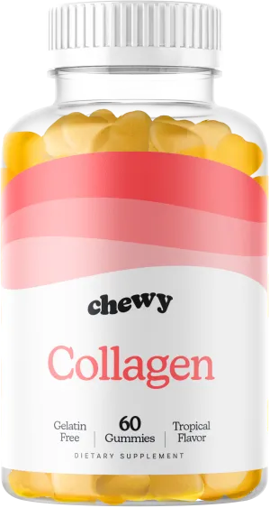 Chewy Collagen - Tropical (60 Gummies)