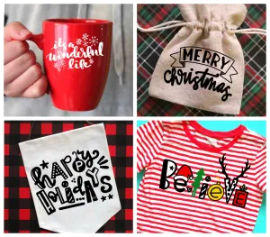 Christmas Cut file bundle