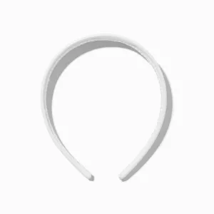 Claire's Wide Headband | White