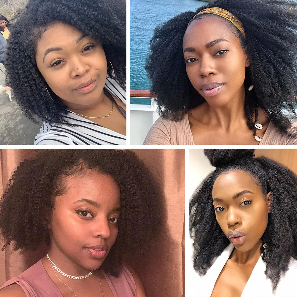 Clip in Hair Extension Afro Kinky Curly