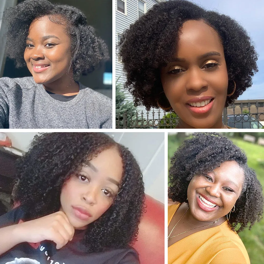 Clip in Hair Extension Afro Kinky Curly